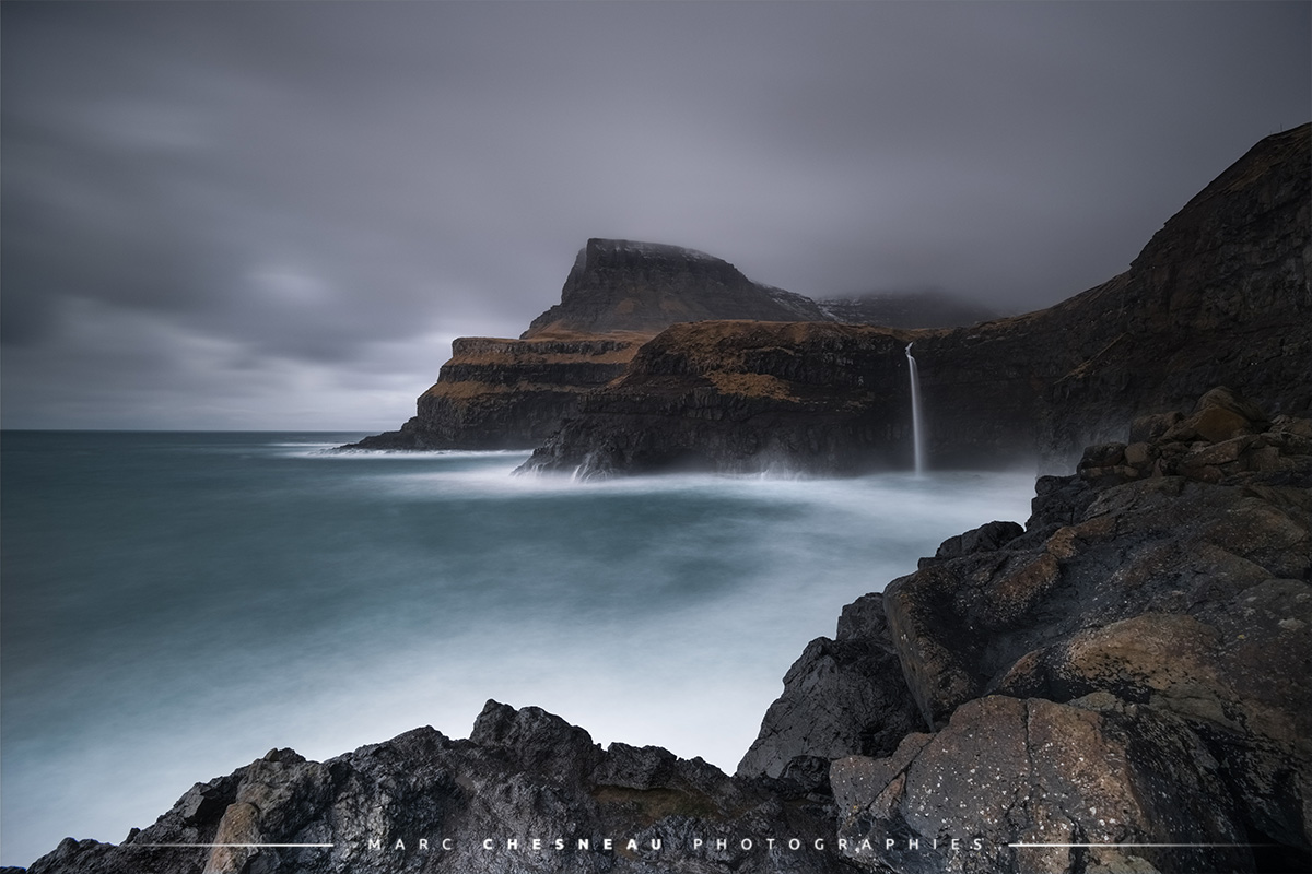 îles Féroé cascade de Gasadalur - Marc Chesneau photographie