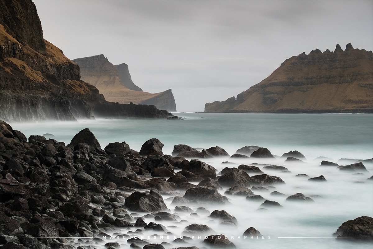 îles Féroé silhouette de Tindhólmur - Marc Chesneau photographie