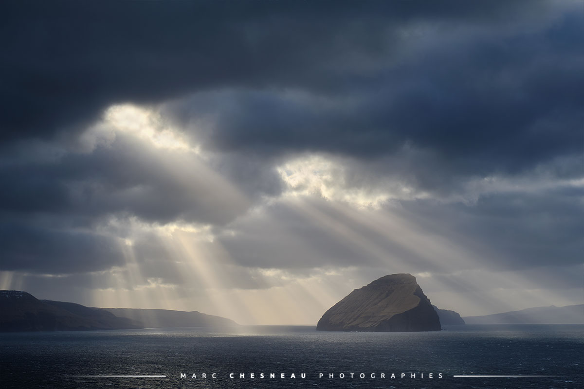 Marc Chesneau Photographe Ile Feroe Faroe Islands Lumière Divine sur Koltur