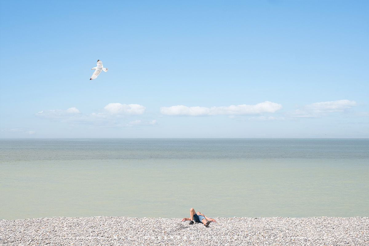 Photo minimaliste de bord de mer - Marc Chesneau Photographie