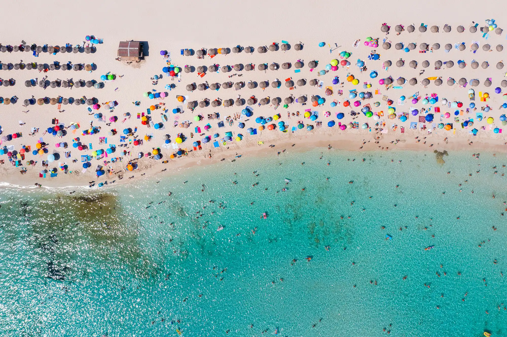La plage de Cala de s&rsquo;Aguila