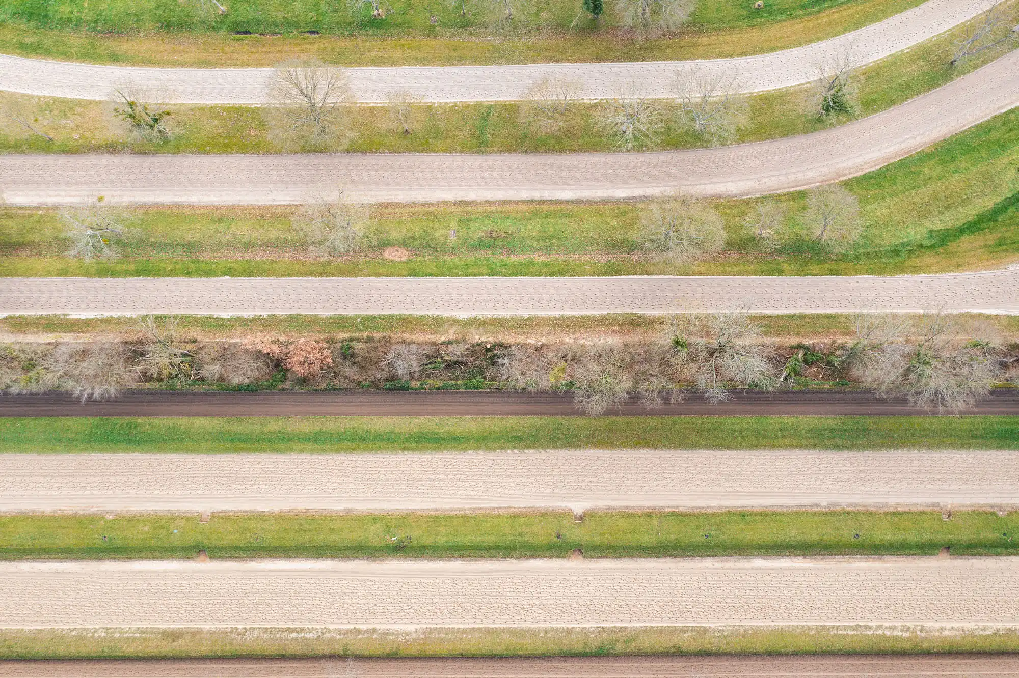 Pistes d&rsquo;entrainement de chevaux de course