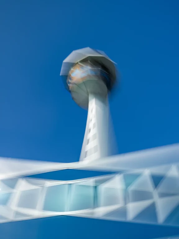 La tour de contrôle du port du Havre