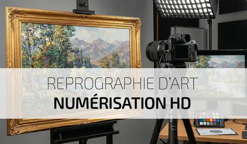 photo vignette reprographie peinture tableau