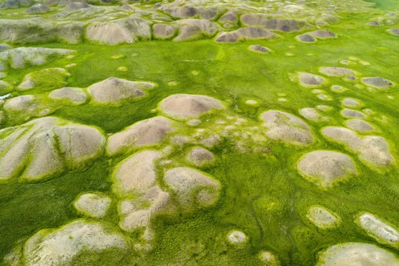 Les collines innombrables de la Vallée de Vatnsdalur